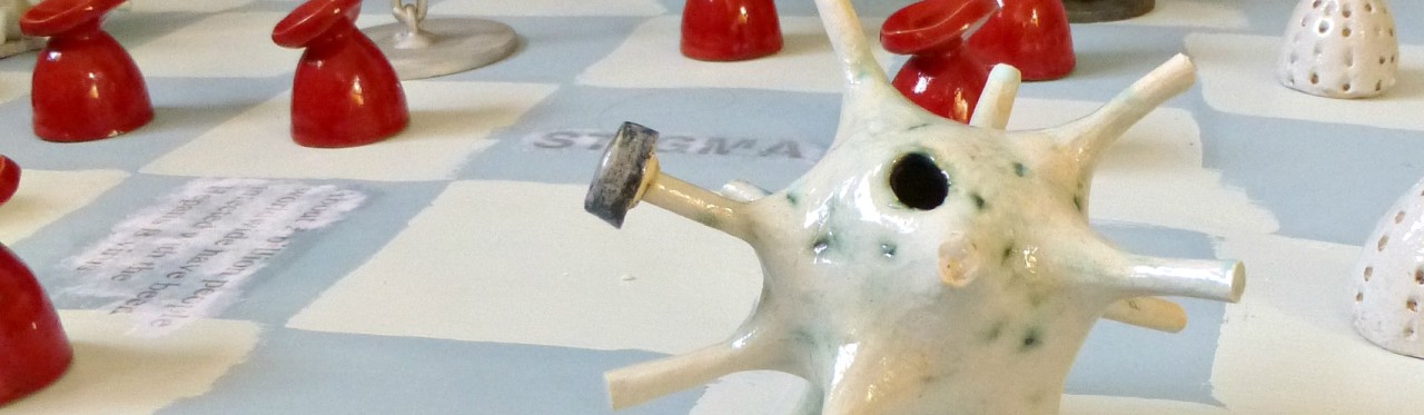 Artist Helen Birnbaum’s ‘Viral Chess’